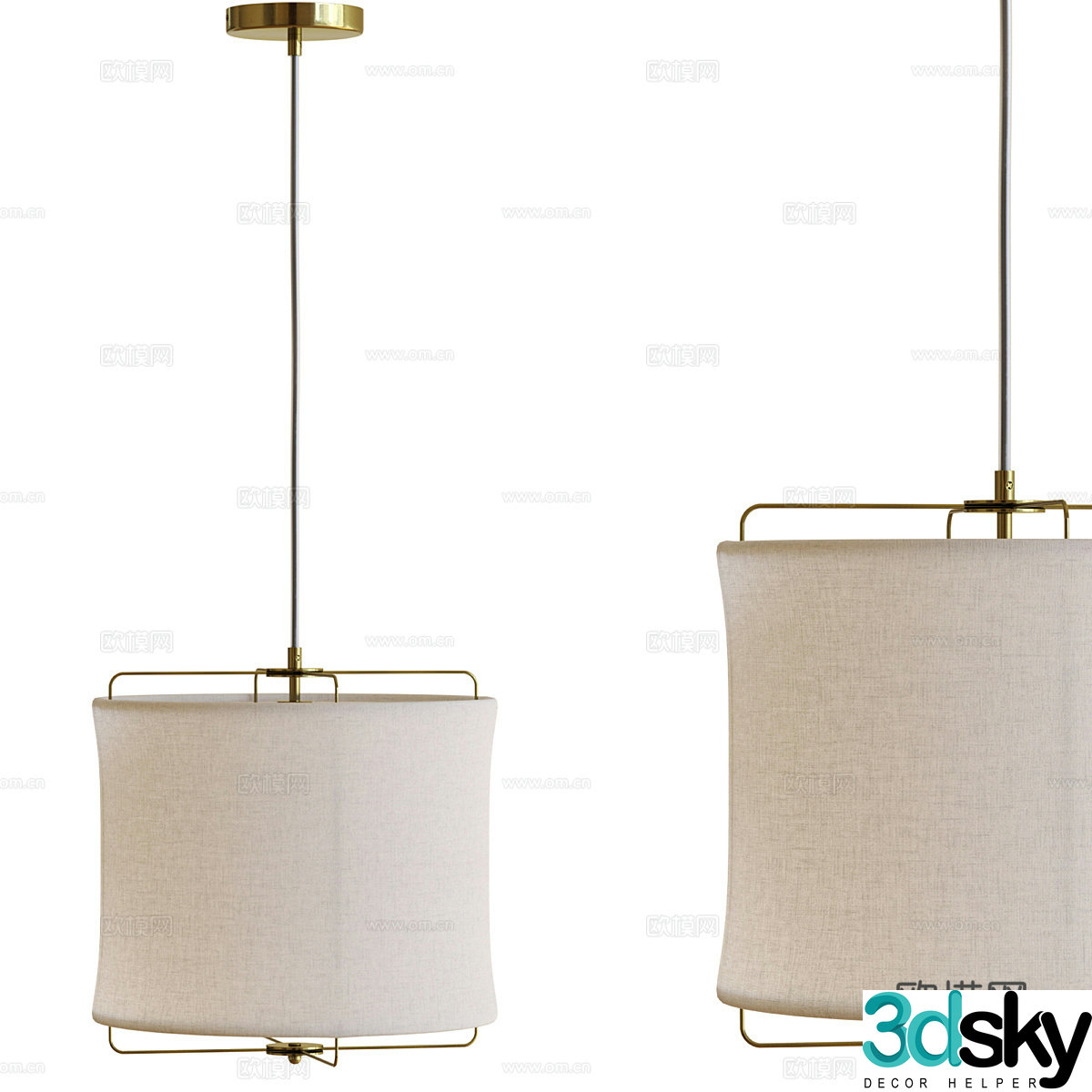 Chandelier 3d model