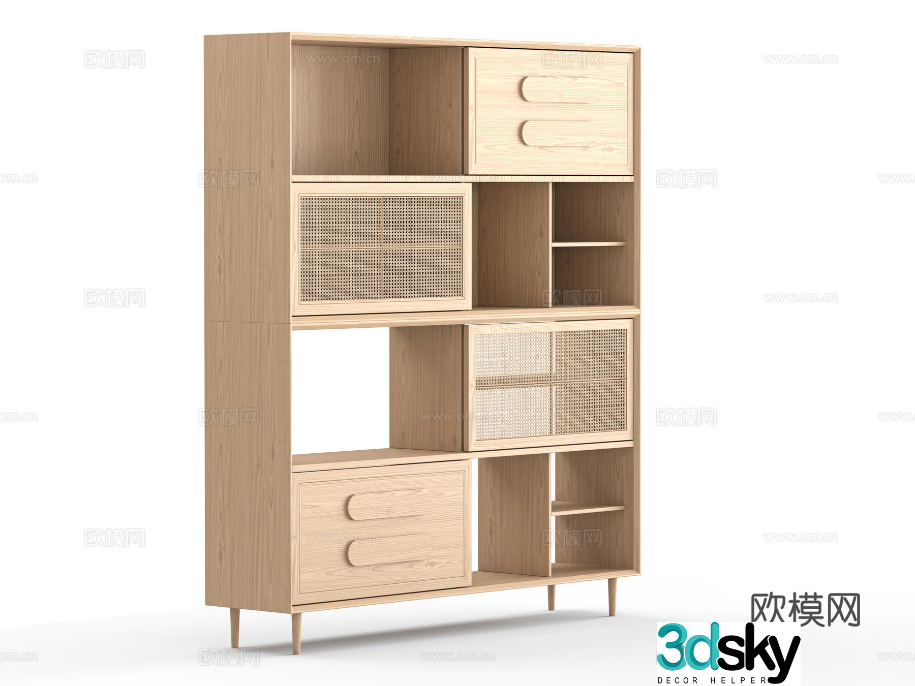 Bookcase 3d model