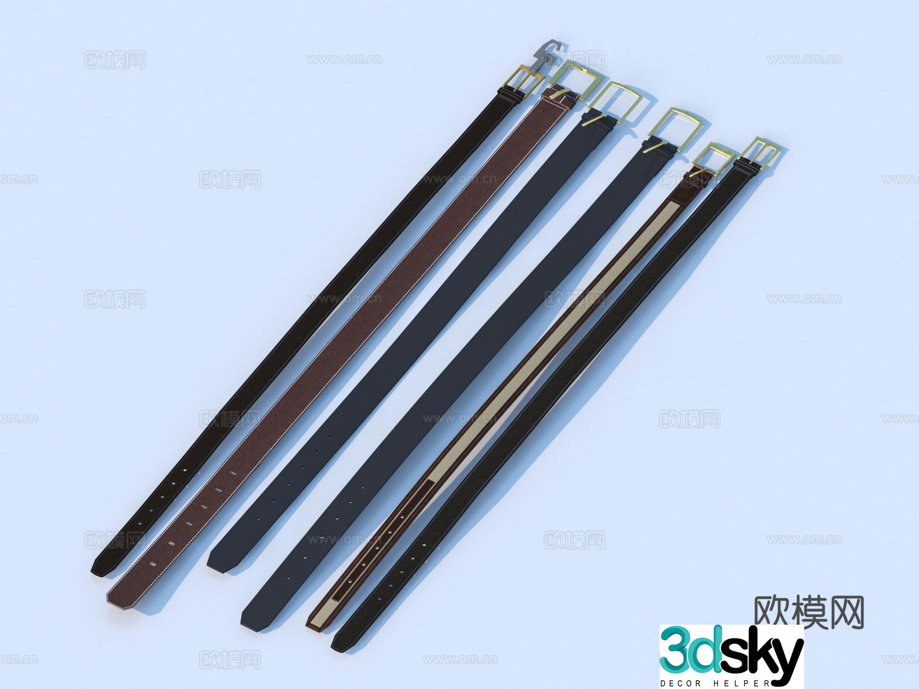 Belt Sketch 3D Model