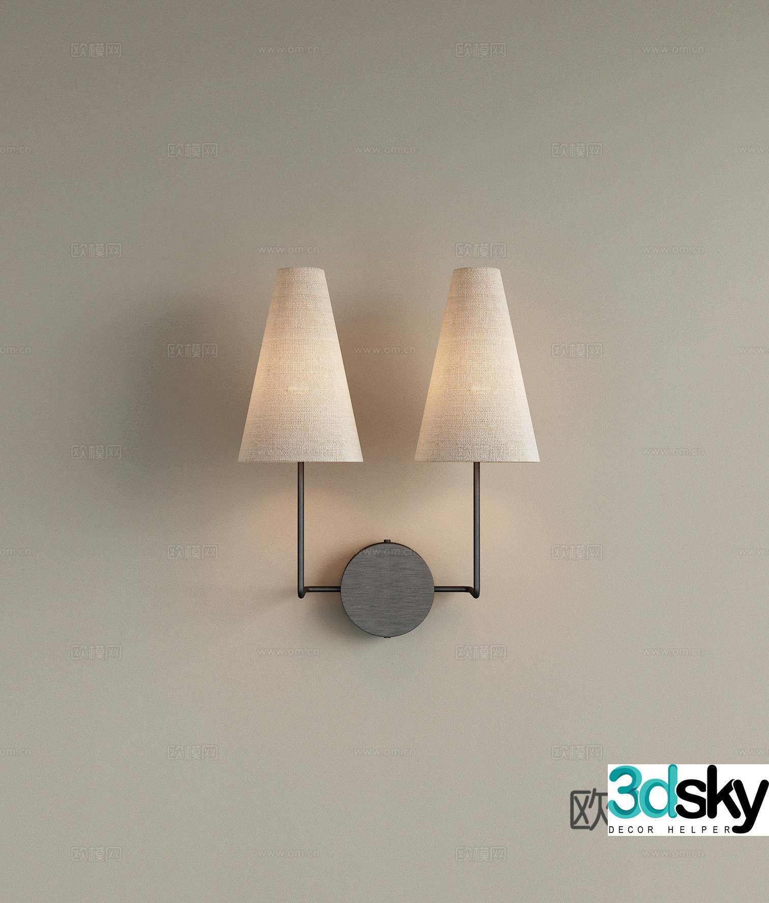Modern bedside wall lamp Metal wall lamp Mirror wall lamp Living room wall lamp Corridor wall lamp 3D model