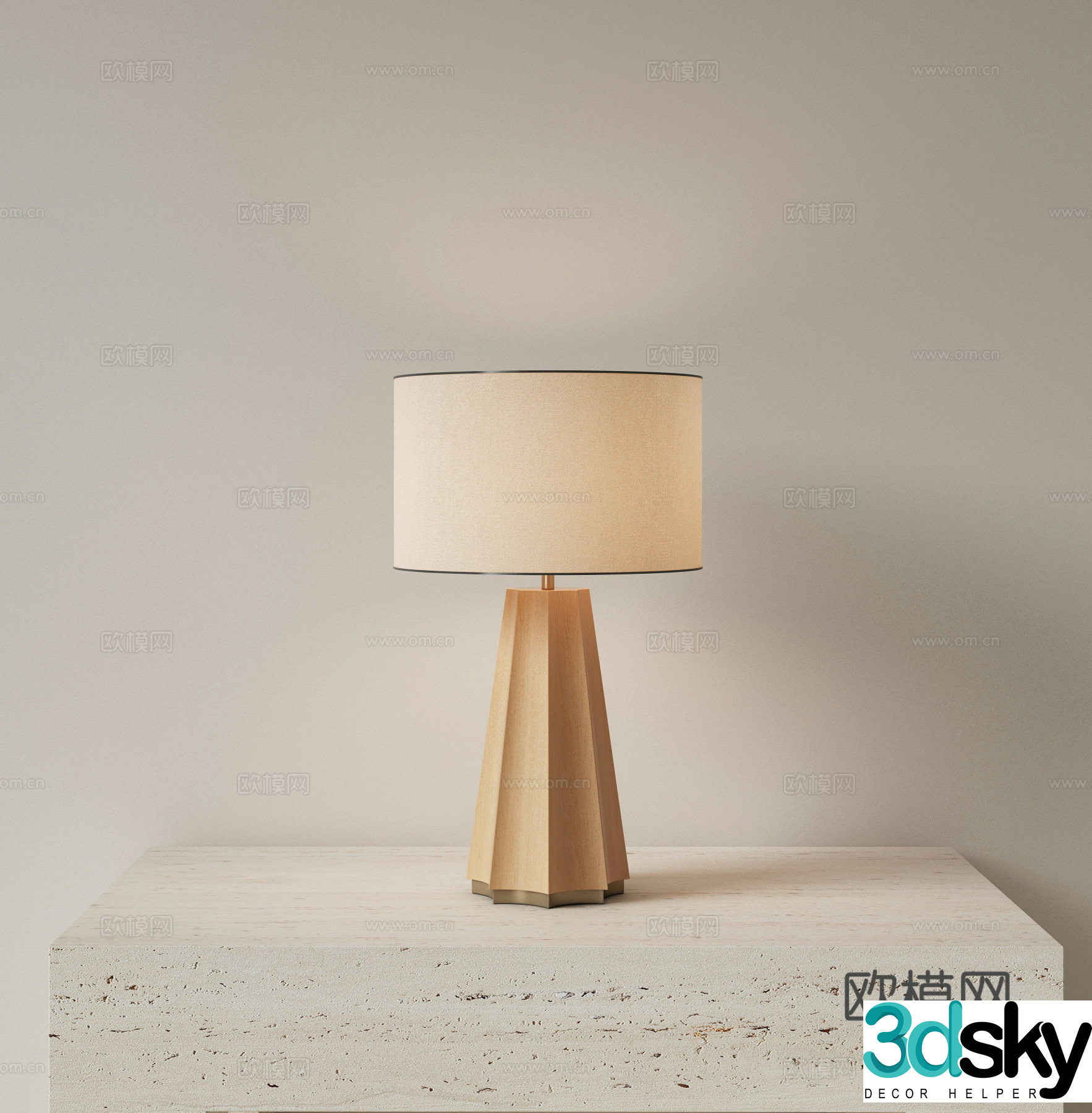 Modern bedside desk lamp Study desk lamp Living room desk lamp Bedroom desk lamp Art desk lamp 3D model