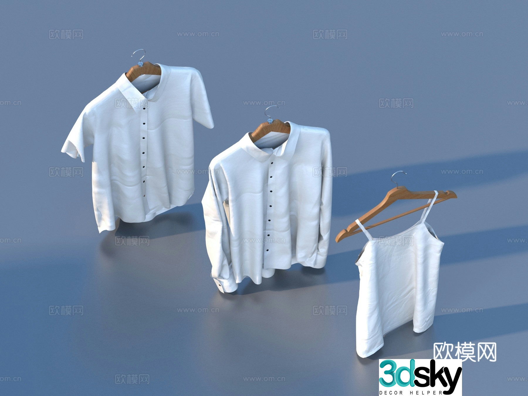 Clothing Clothing Hanger 3d Model