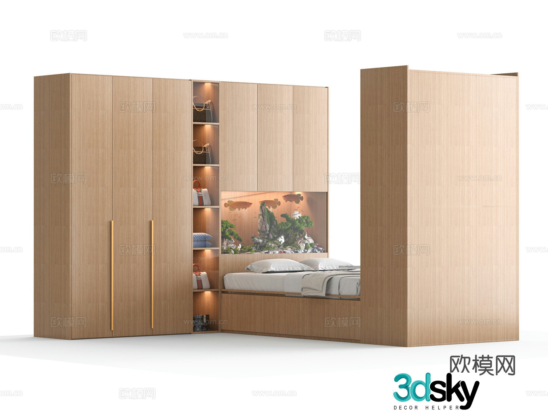 Wardrobe 3d model