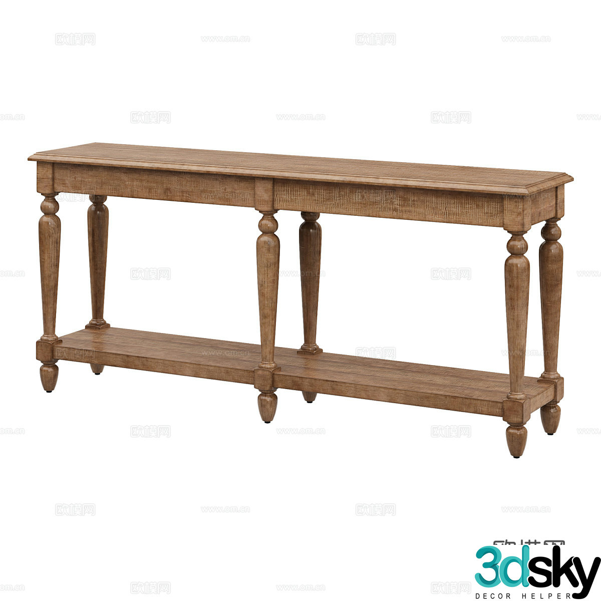 American simple porch side cabinet side cabinet simple side cabinet decorative side cabinet wooden side cabinet 3D model