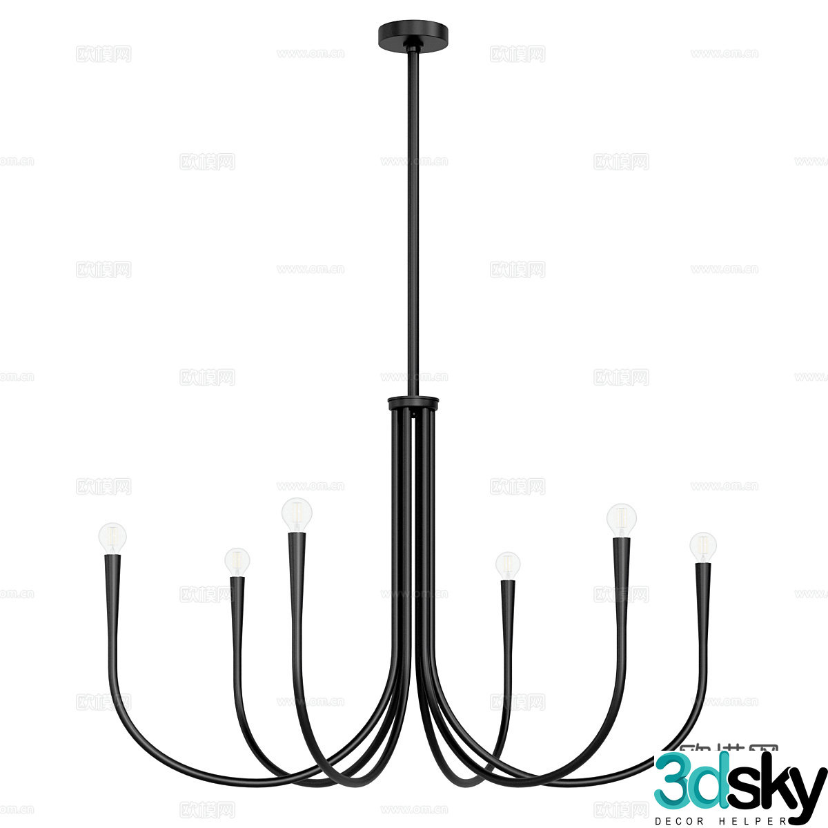 Chandelier 3d model