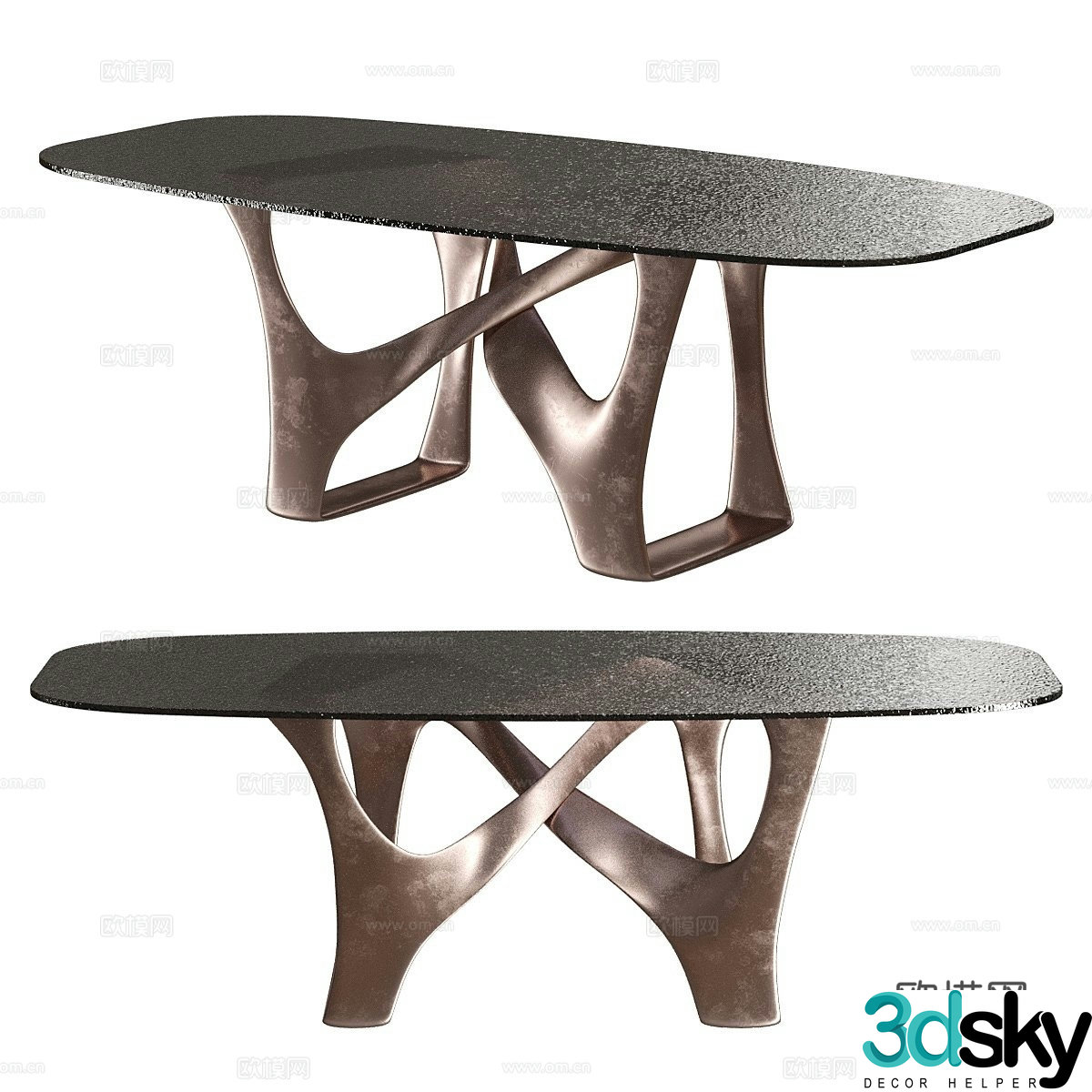 Dining table 3d model