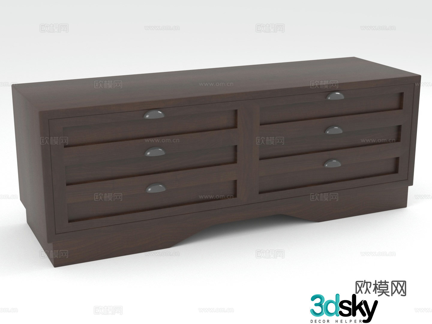 Chest of drawers chest of drawers wooden cabinets storage cabinets 3d model