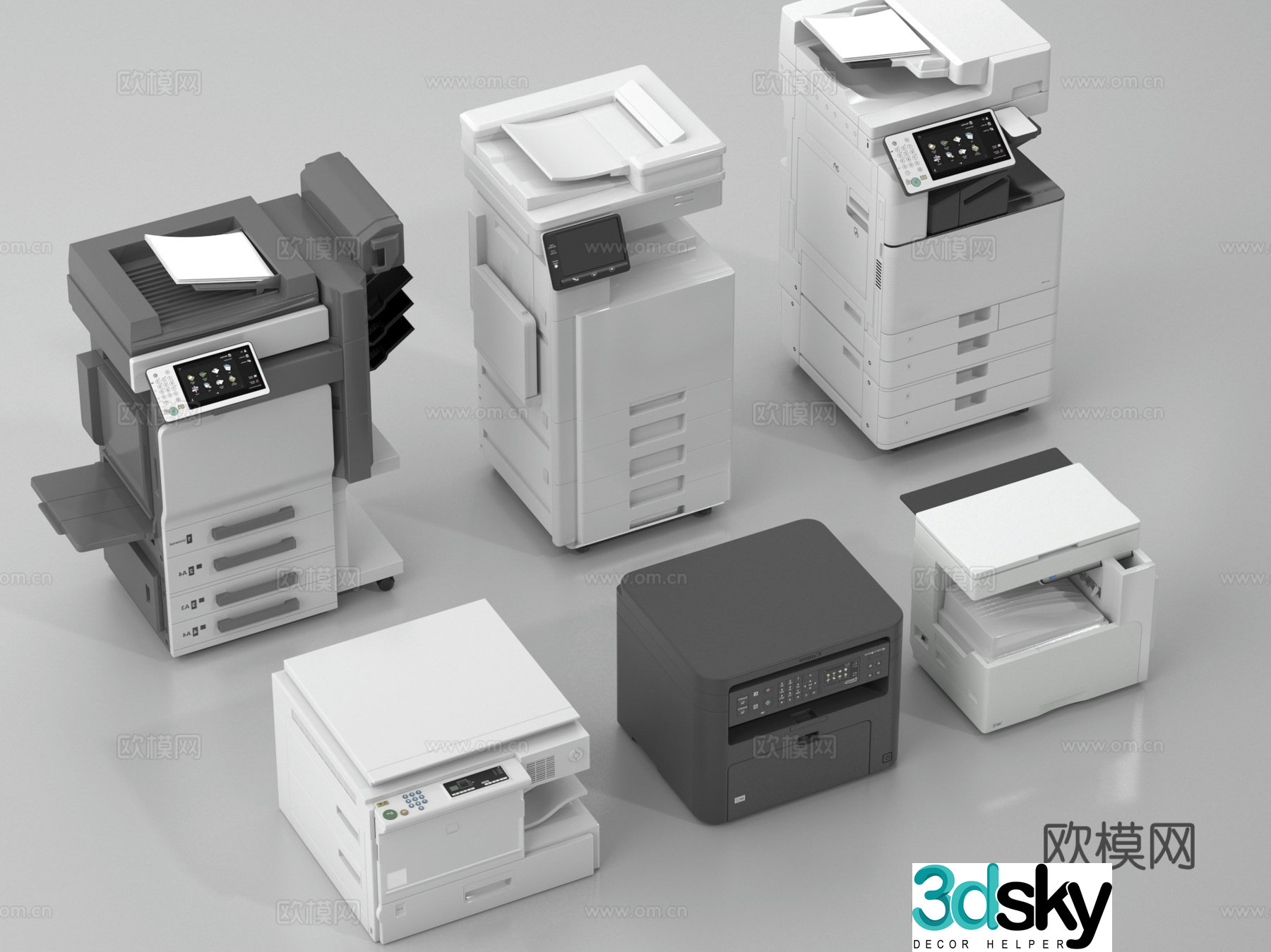 Printer Scanner Copier 3D Model