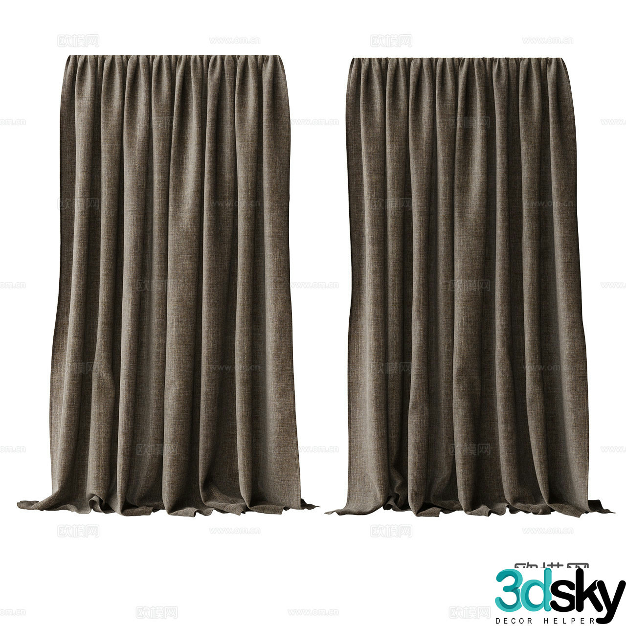 kvadrat modern curtain fabric curtain curtain curtain gauze curtain pull curtain 3d model
