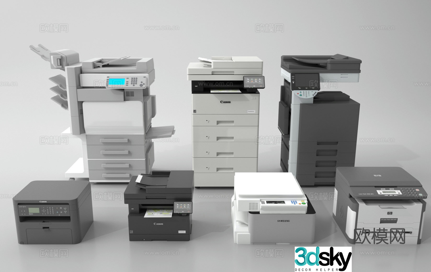 Printer Scanner Copier 3D Model