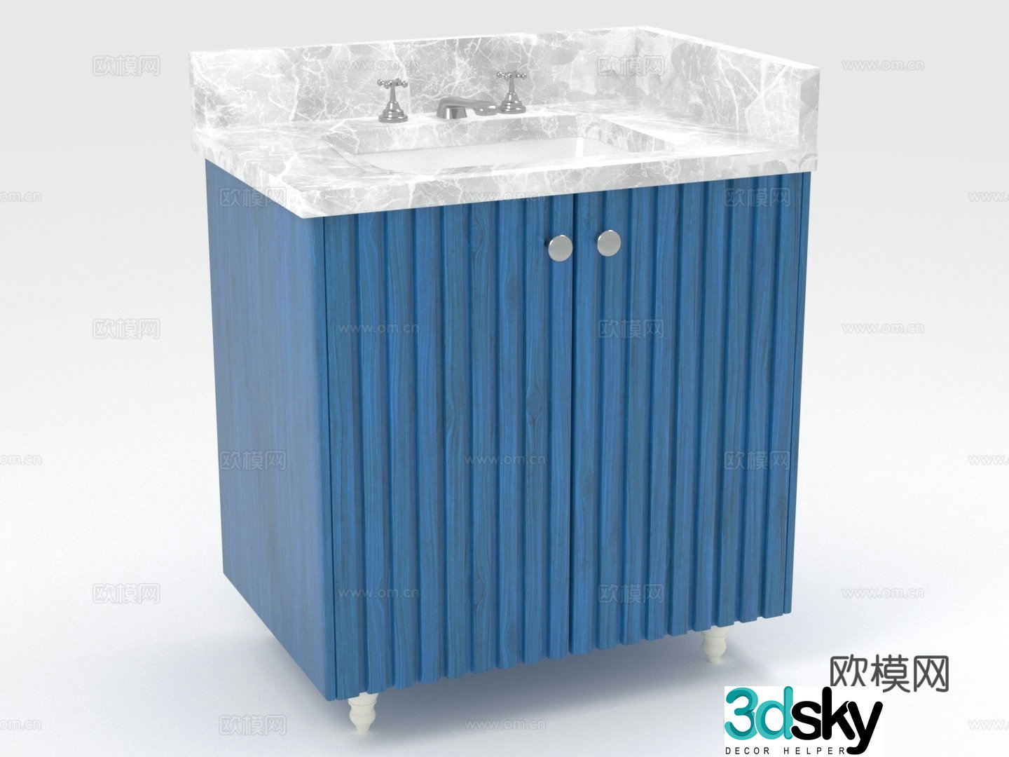 Bathroom cabinet washbasin cabinet storage cabinet wooden cabinet cabinet 3d model