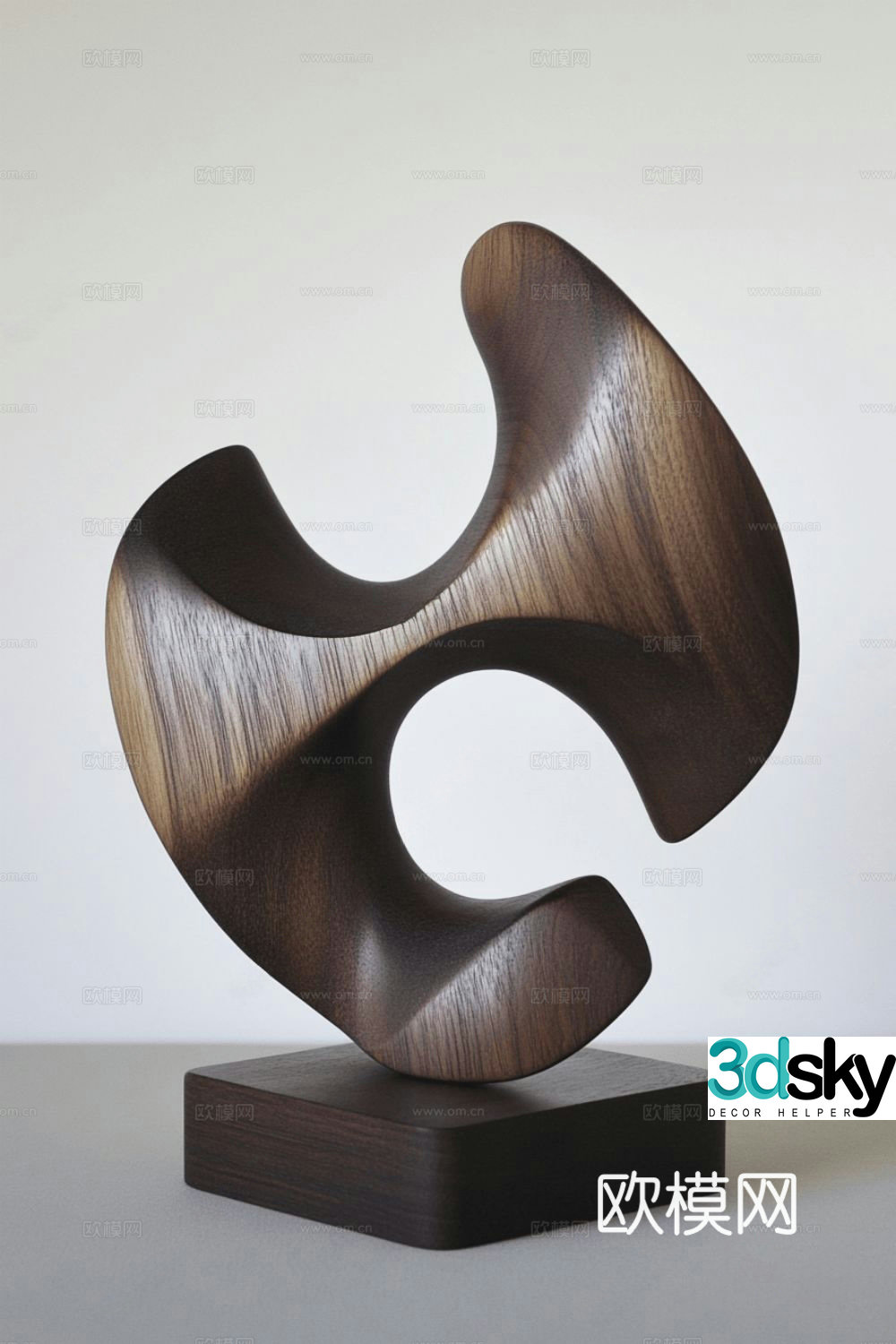 Wasabi Middle Ages Sculpture Ornaments Sculpture Ornaments Wood Carving Alien Sculpture Abstract Sculpture 3D Model