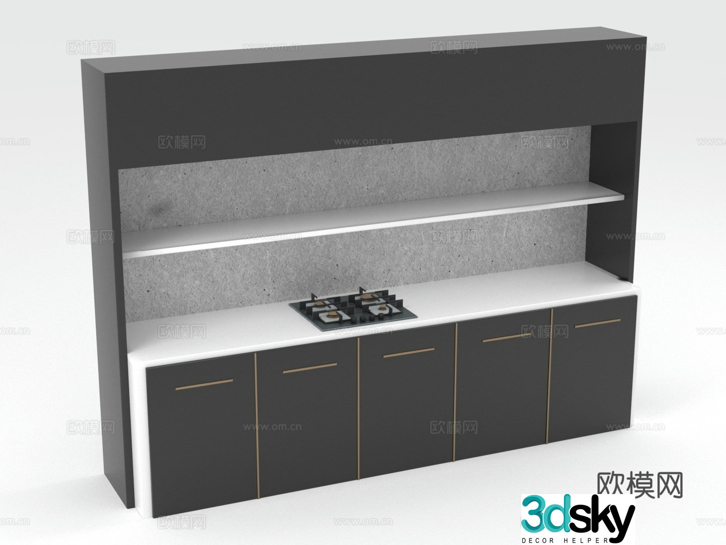 Combination cabinet Storage cabinet Integrated cabinet Multifunctional cabinet Cabinet 3D model