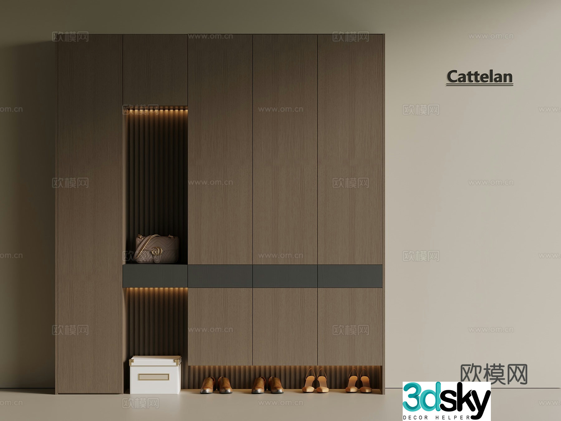 Italian style medieval shoe cabinet hanging shoe cabinet porch shoe cabinet partition shoe cabinet door shoe cabinet 3D model