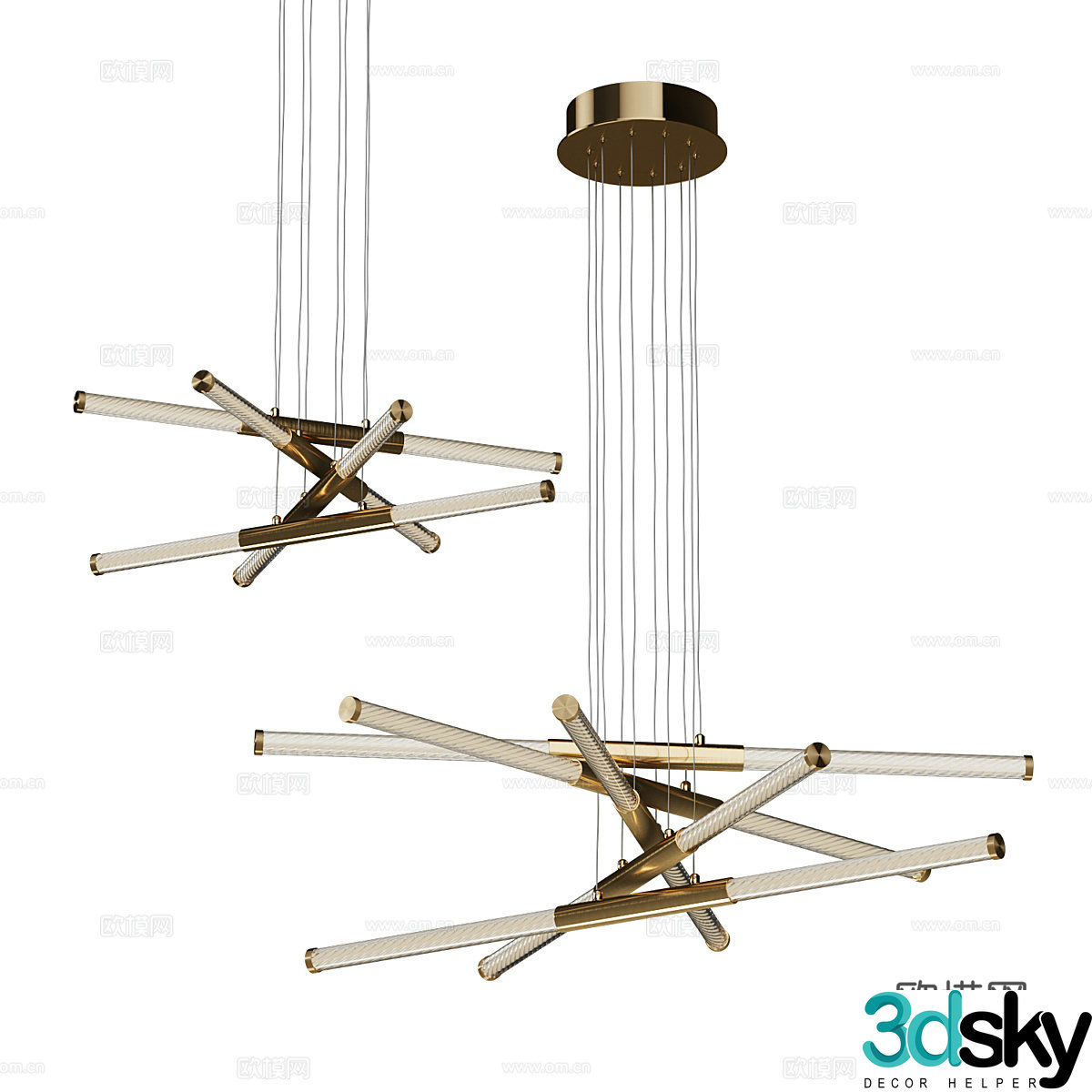 Chandelier 3d model