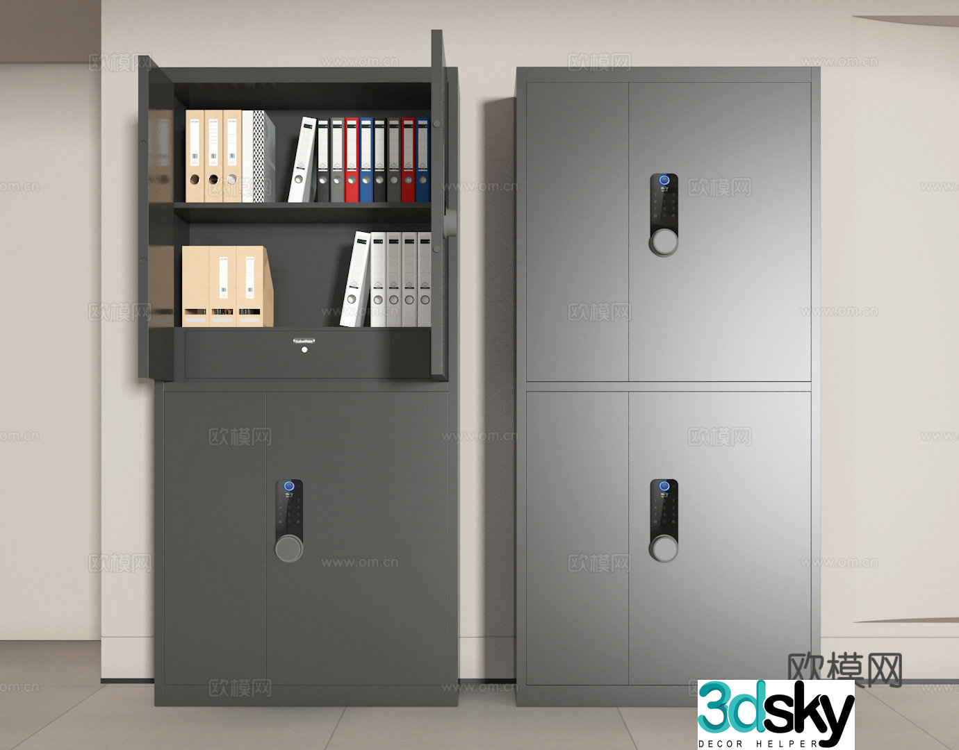 File cabinet 3d model