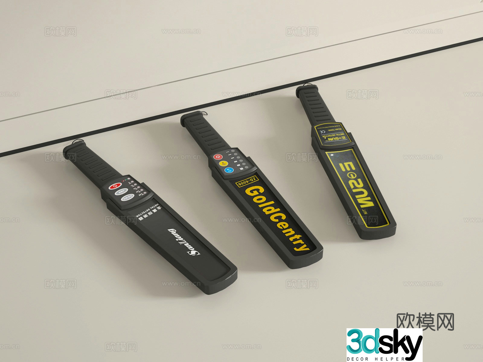 Security inspection instrument 3D model