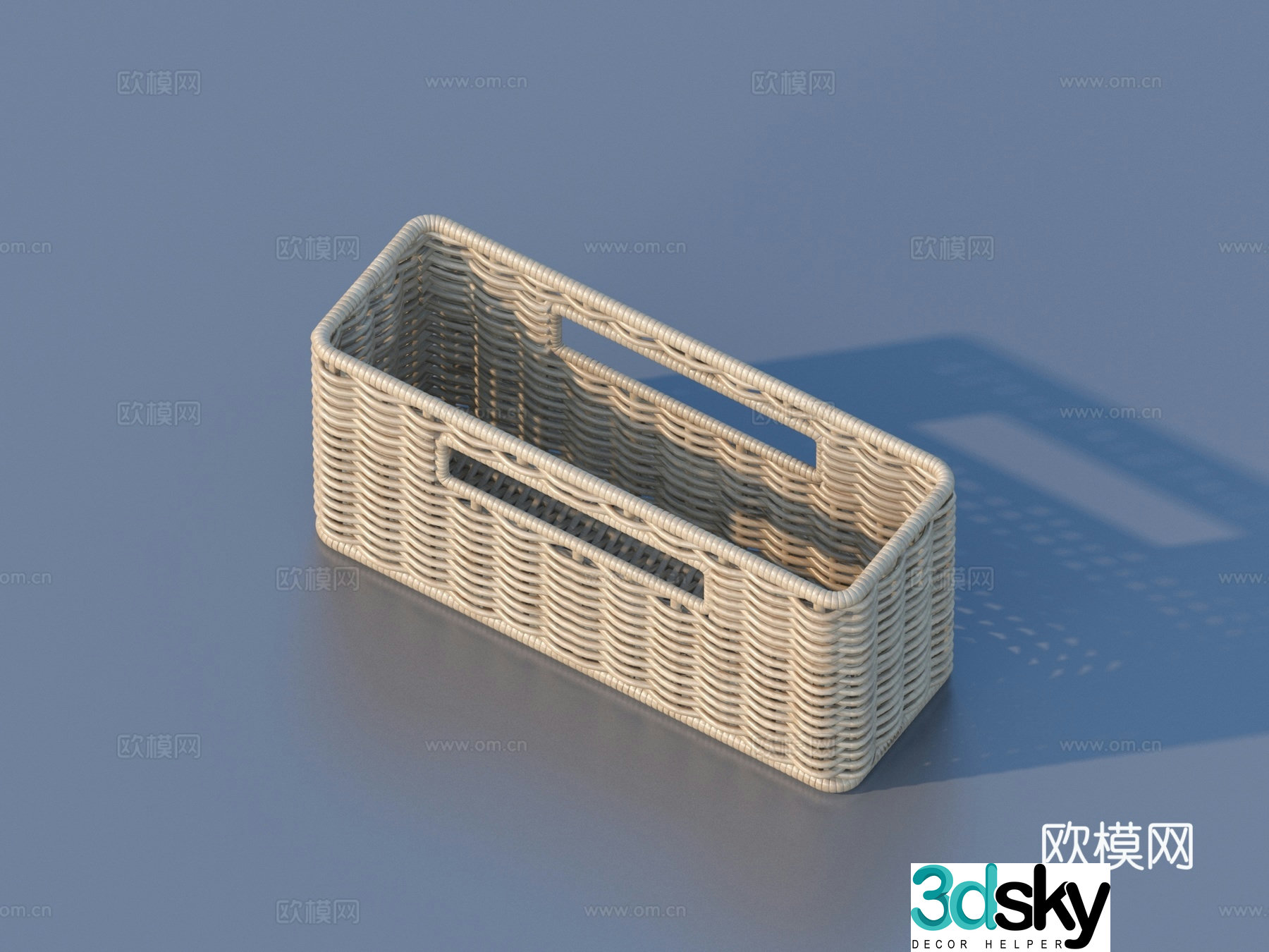 Storage basket Toolbox Storage box 3D model
