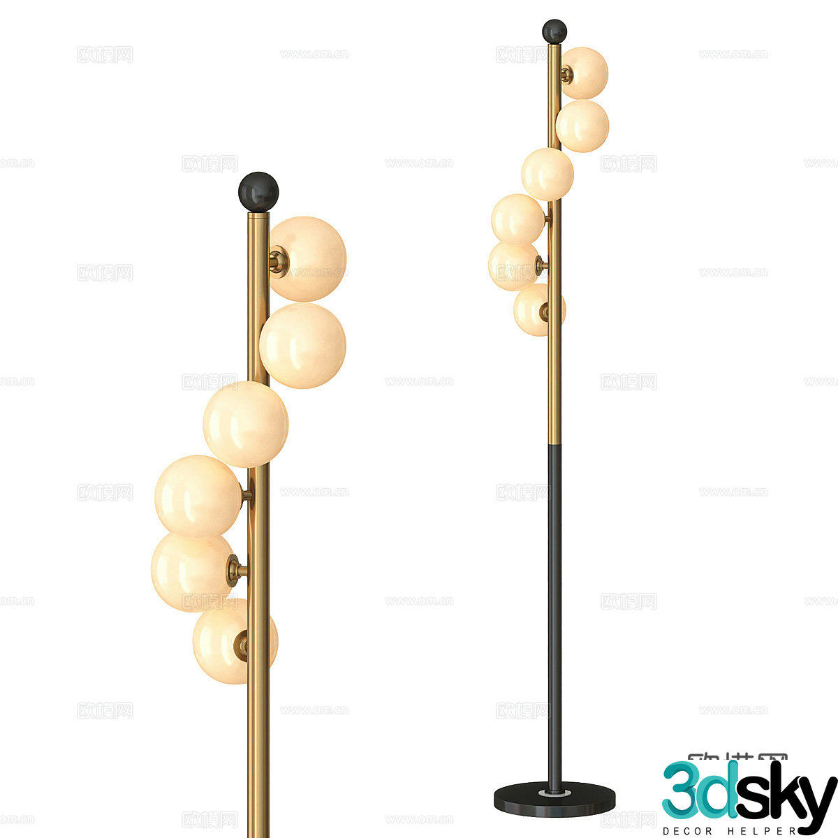 Floor lamp 3d model