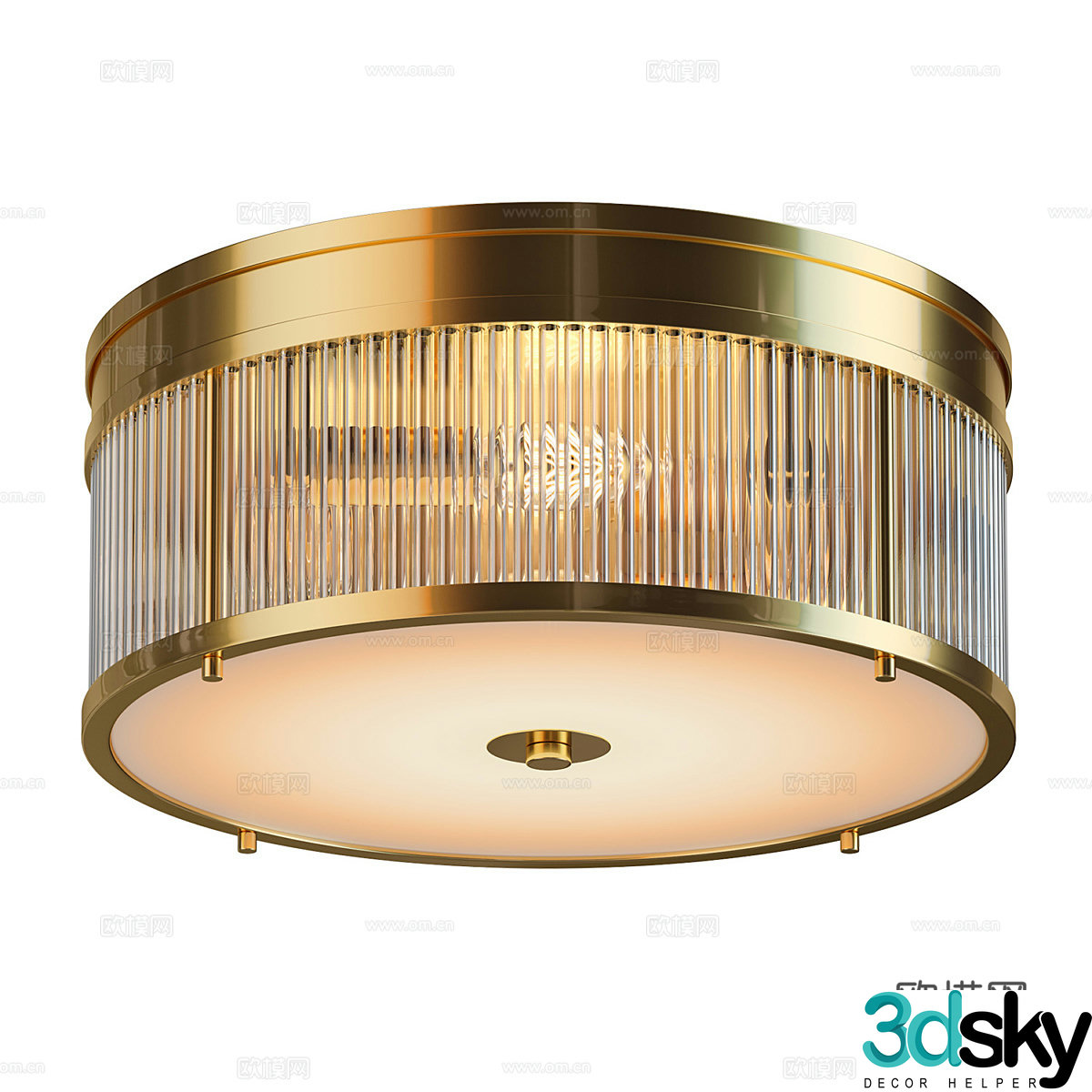 Modern simple ceiling lamp Ceiling lamp Simple ceiling lamp Lamp 3d model