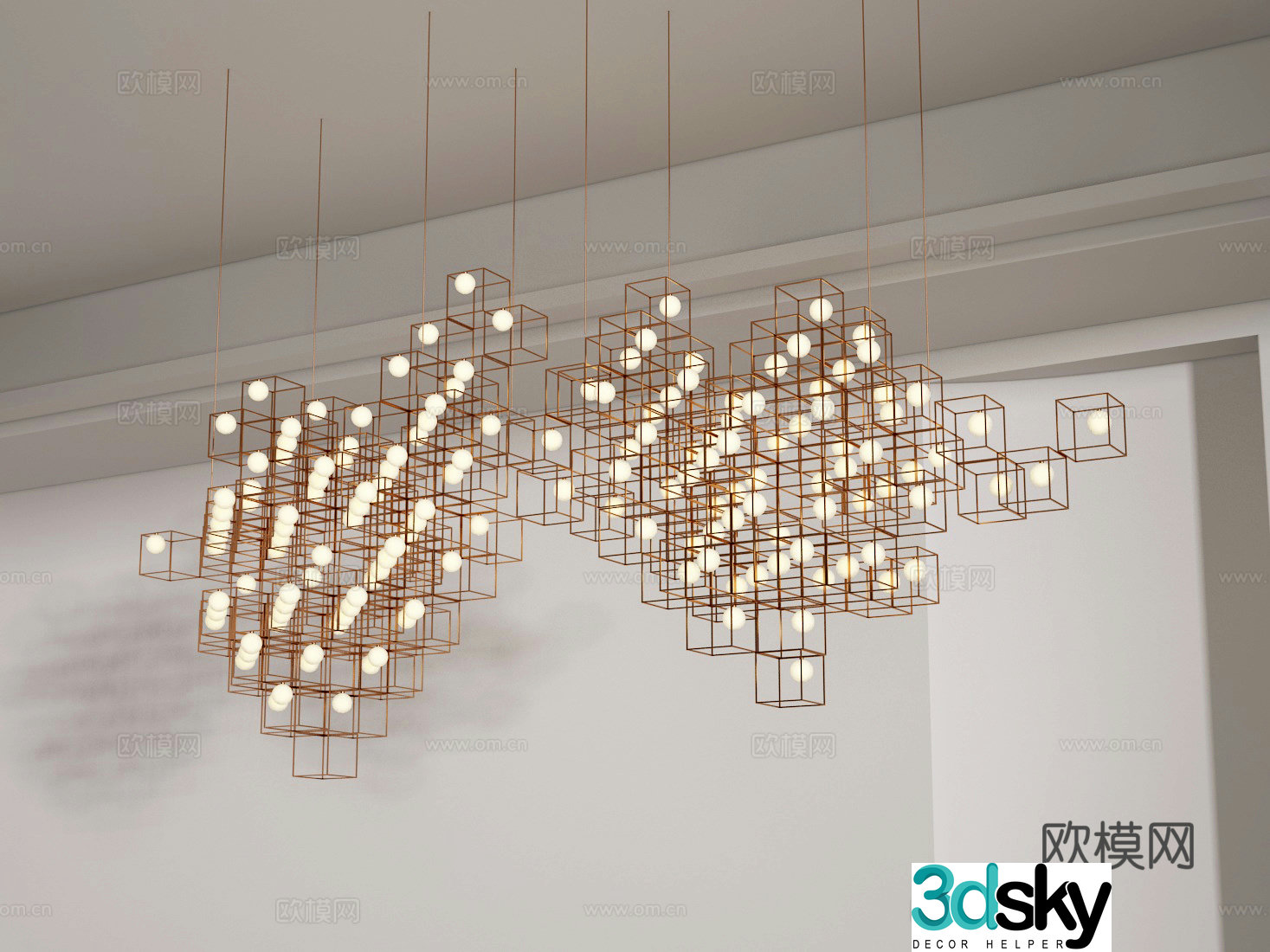 Chandelier 3d model