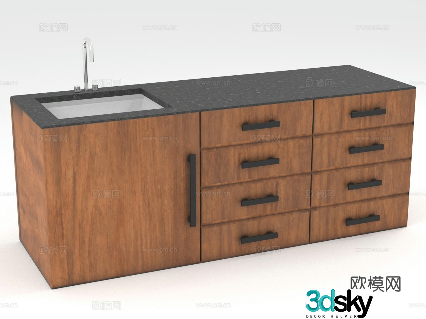 Cabinet Chest of drawers chest of drawers wooden cabinets storage cabinets cabinets 3d model