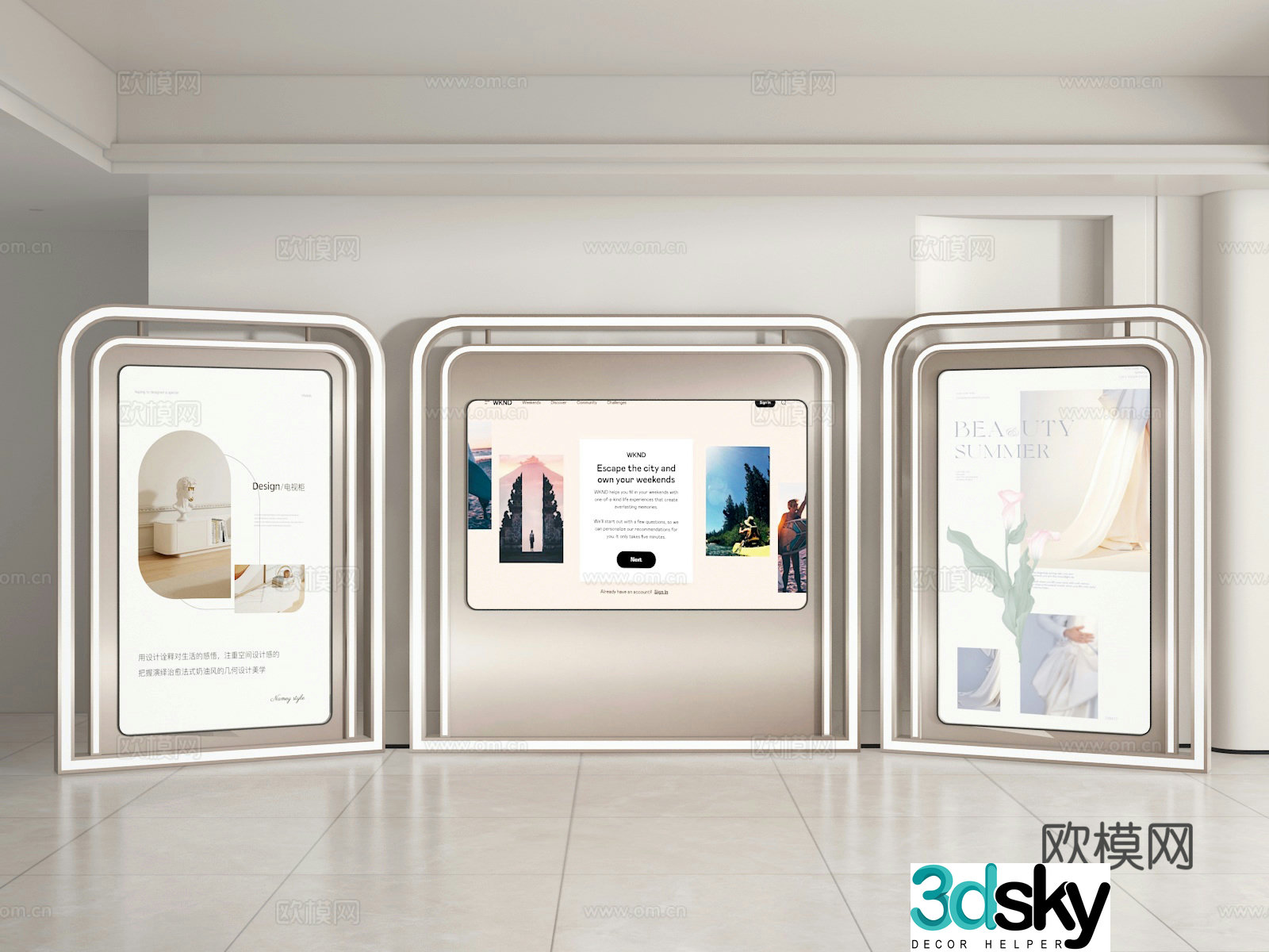 billboard 3d model