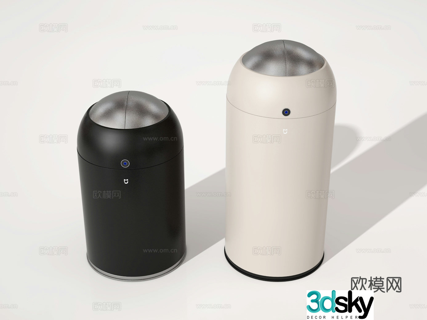 Trash can 3d model