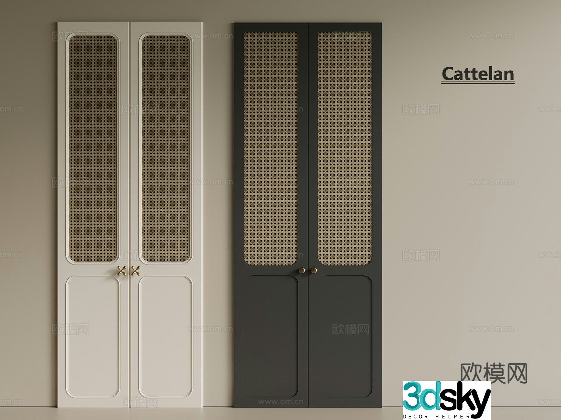 Italian style medieval cabinet door door panel wardrobe door wine cabinet door shoe cabinet door 3d model