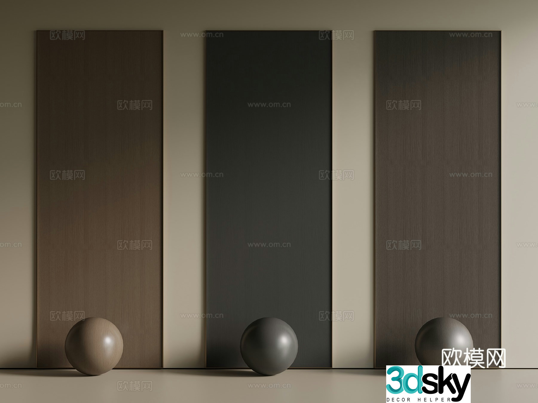 Middle Italian Wood Vintage Wood Grain Wood Wall Panel Wood Vintage Oak 3D Model
