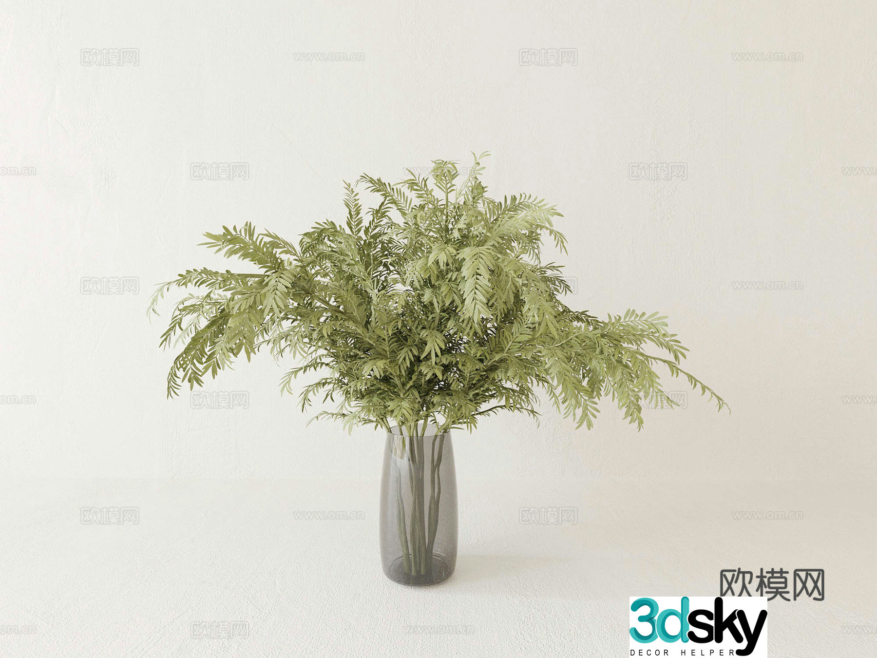 Vase Flowers Flowers Plants 3D Model