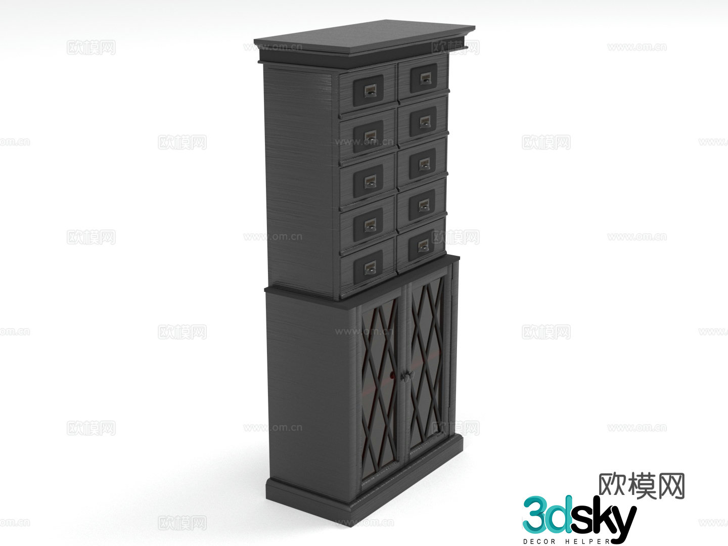 Chest of drawers chest of drawers storage cabinets wooden cabinets cabinets 3d model
