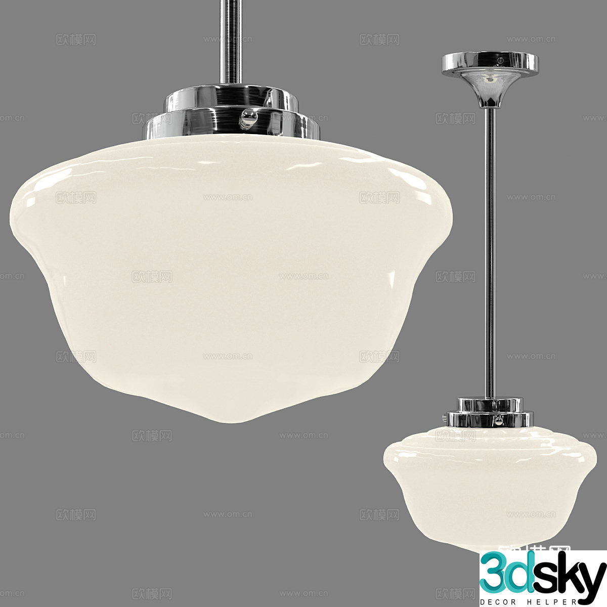 Modern simple chandeliers chandeliers simple chandeliers dining chandeliers living room chandeliers lamps 3D model