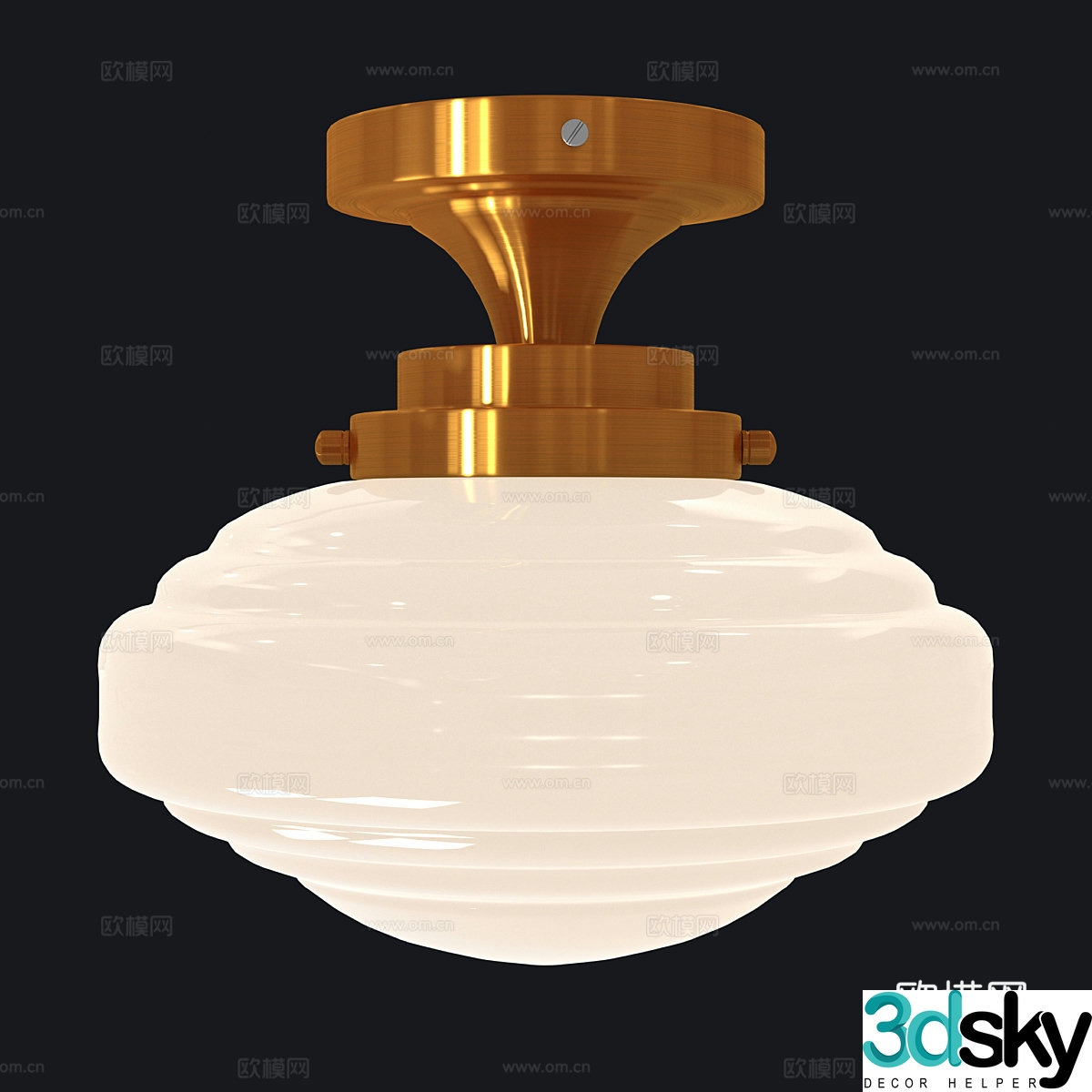 Modern simple light luxury chandeliers chandeliers simple chandeliers restaurant chandeliers light luxury chandeliers lamp 3d model