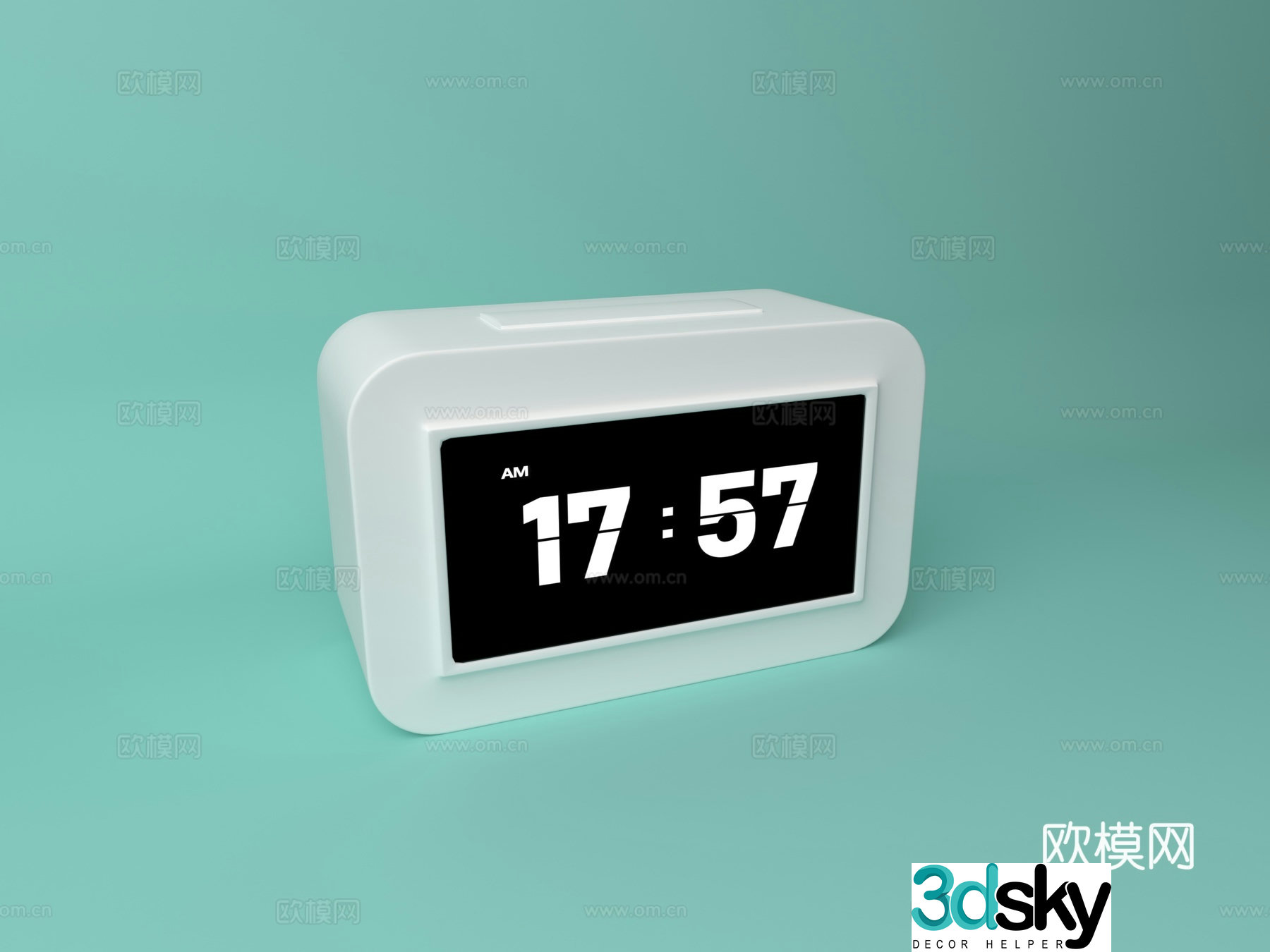Alarm clock 3d model