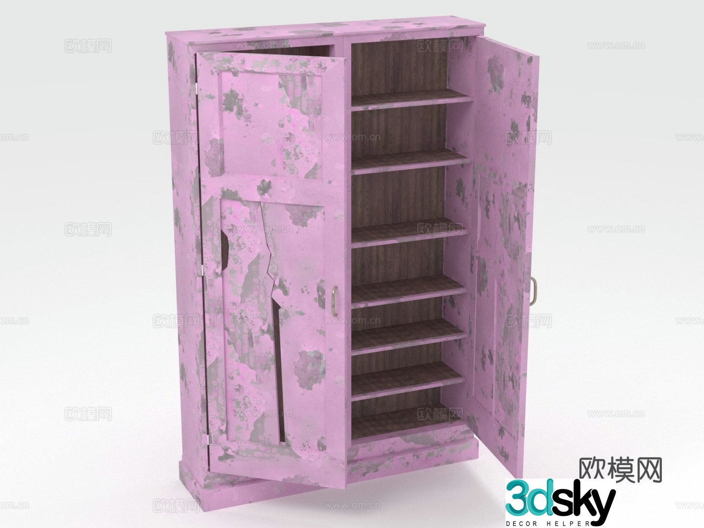 Storage cabinet storage cabinet multi-layer cabinet vertical cabinet cabinet 3d model