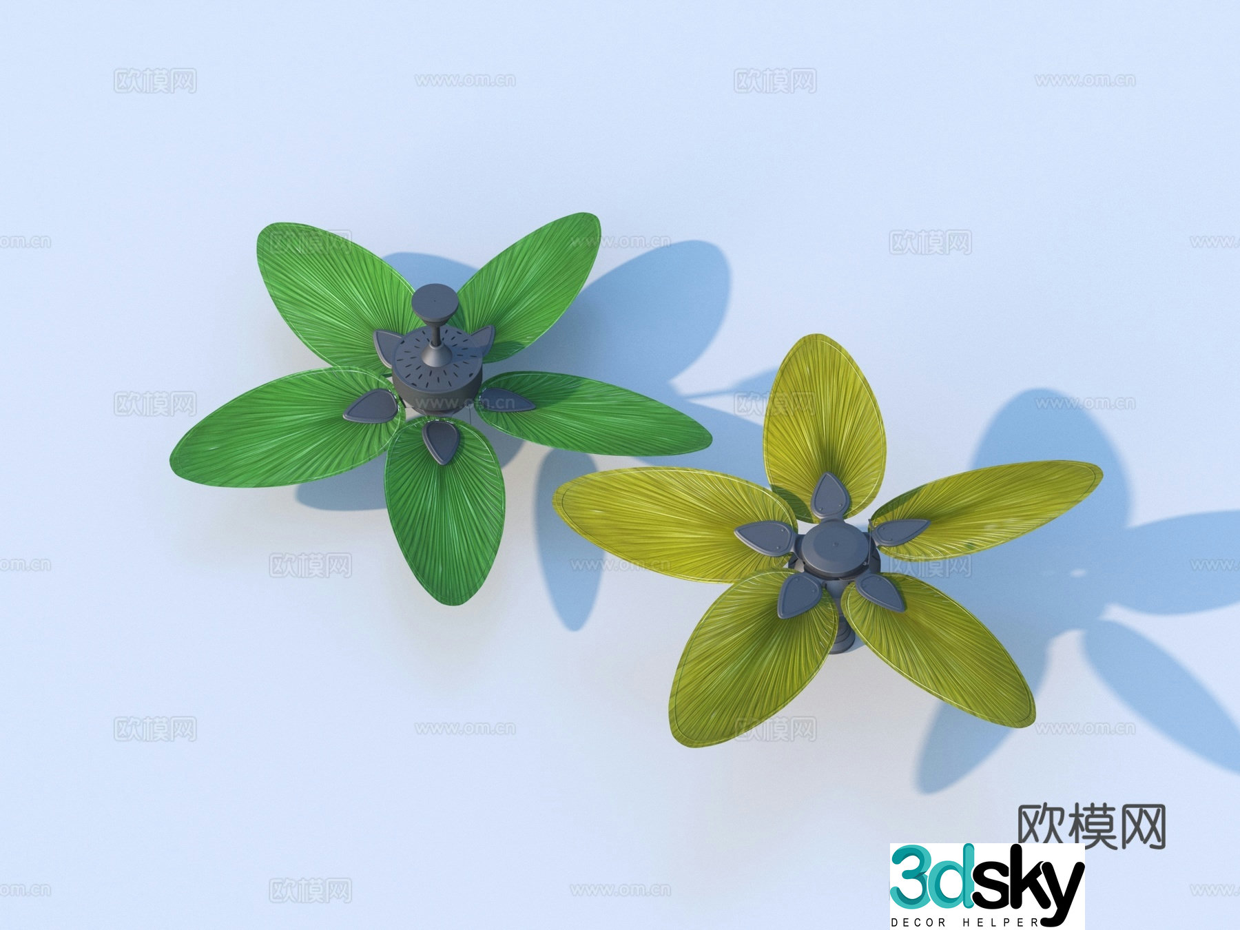 Fan Ceiling Fan Electric Fan 3D Model