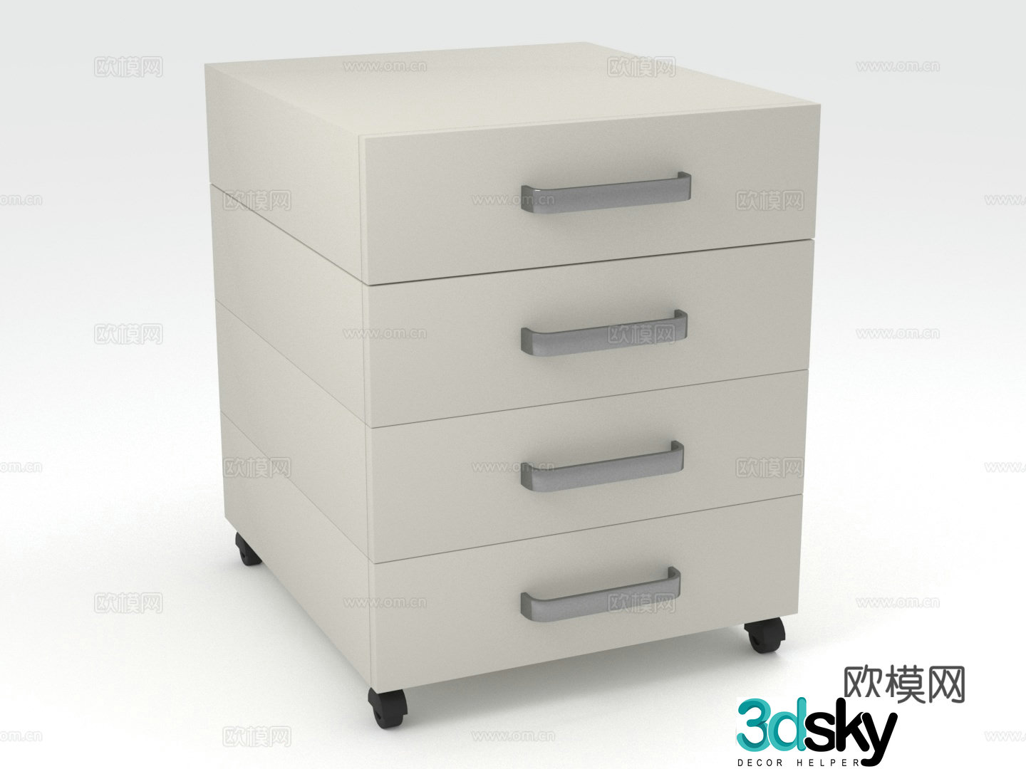 Chest of drawers chest of drawers storage cabinets mobile cabinets cabinets 3d model