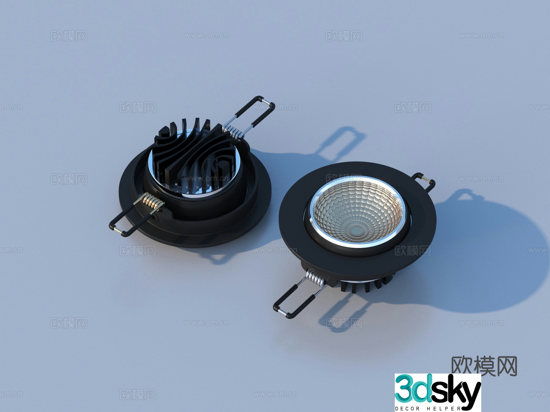 Downlight spotlight 3d model