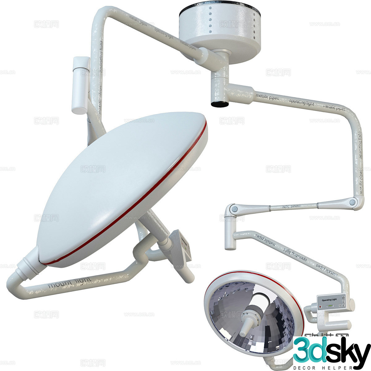 Surgery skylight 3d model