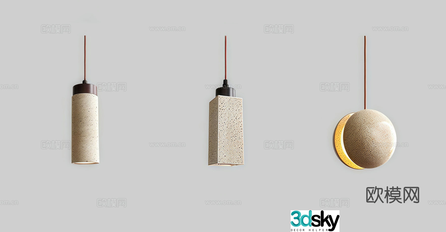 Medium-old small chandeliers restaurant chandeliers bar chandeliers bedside chandeliers 3D model