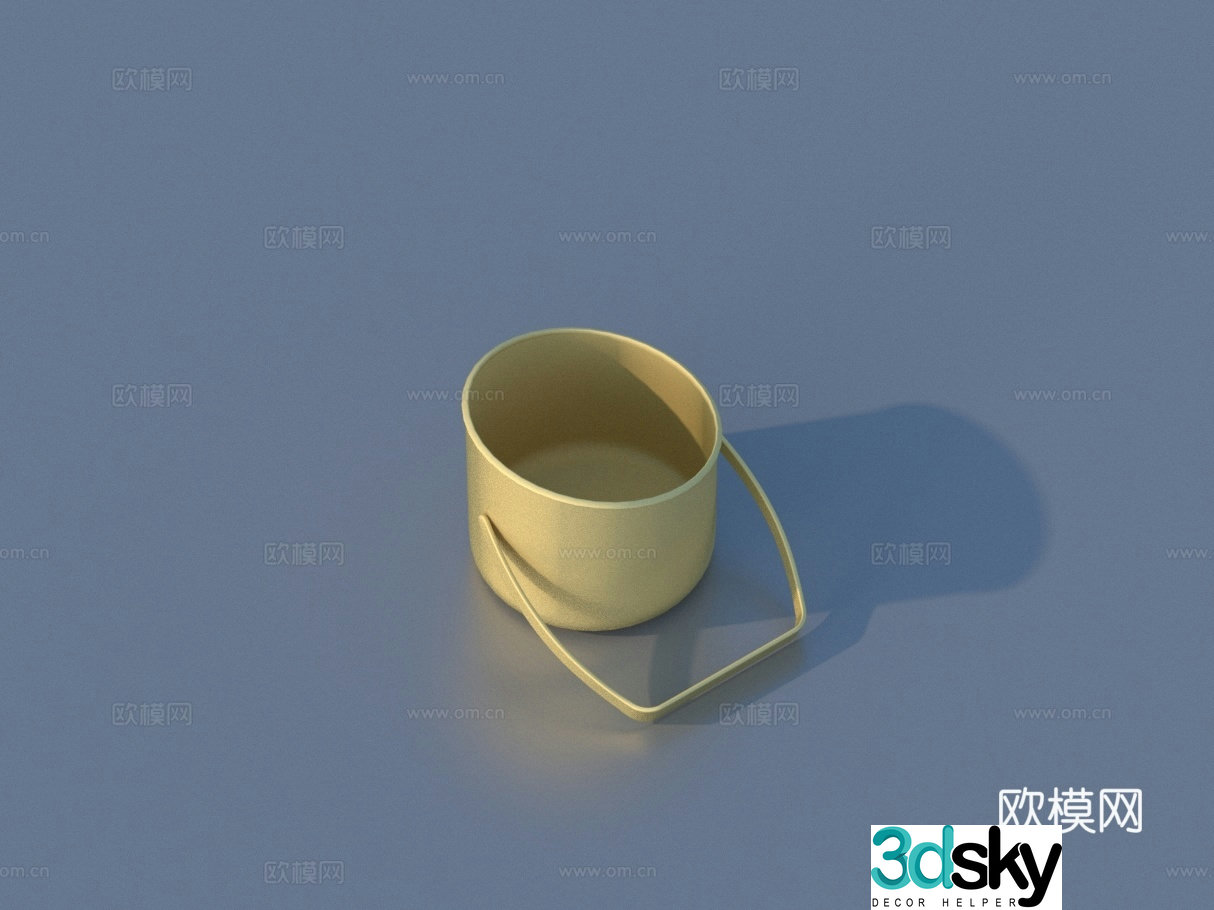 Bucket Bucket Storage Bucket 3D Model