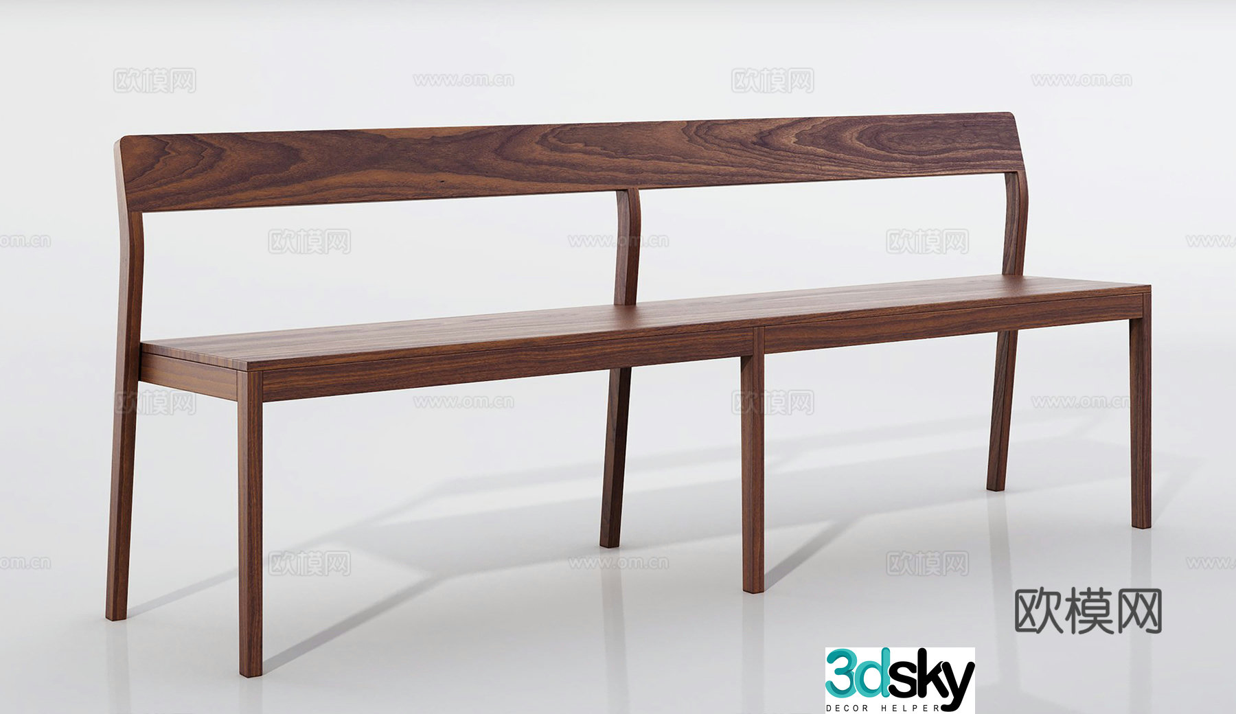 Modern public chair Public chair Station chair 3d model
