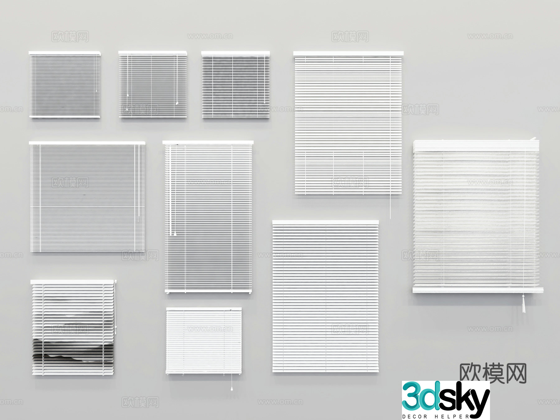Venetian blind 3d model