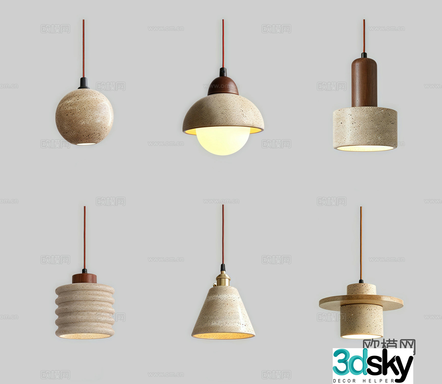 Medium-old small chandeliers restaurant chandeliers bar chandeliers bedside chandeliers 3D model