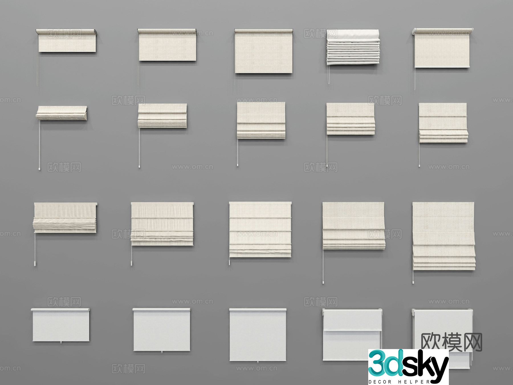 Curtain 3d model
