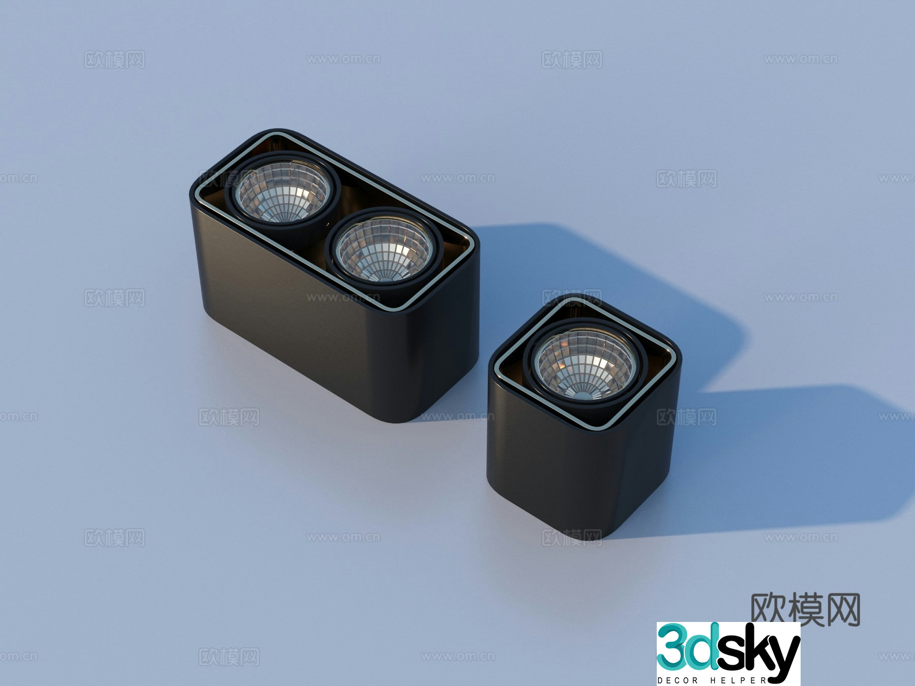 Downlight spotlight 3d model