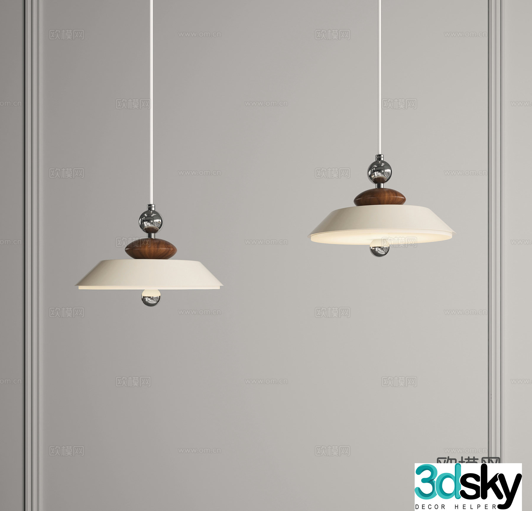 Middle-aged chandeliers cream-style chandeliers restaurant chandeliers bar chandeliers Nordic chandeliers small chandeliers 3D model