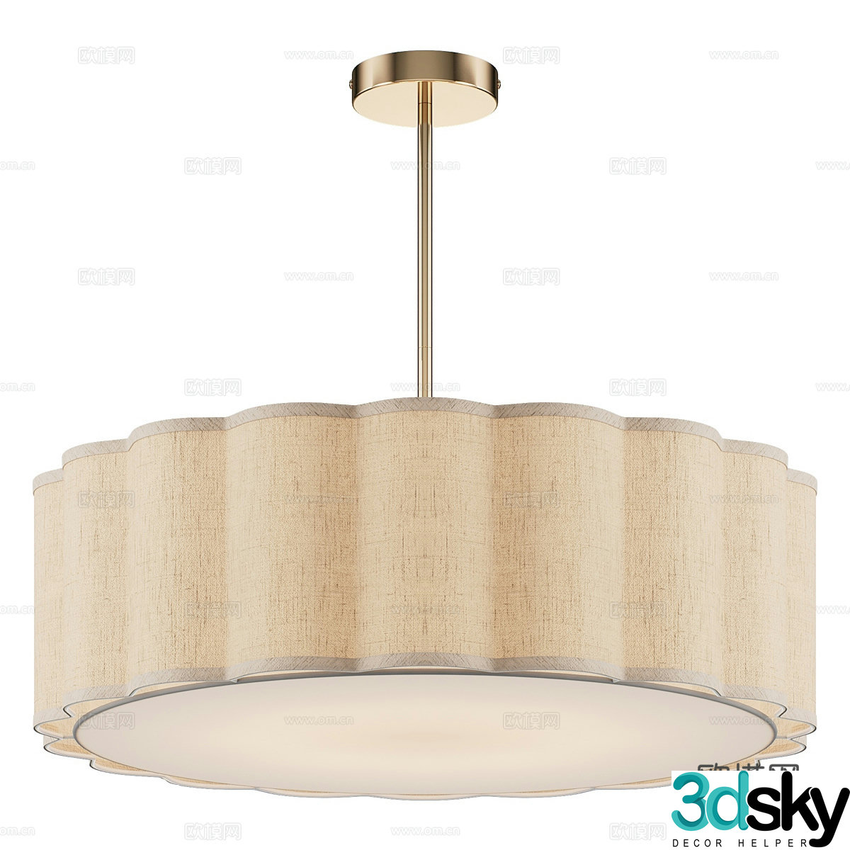 Nordic simple chandeliers chandeliers simple chandeliers dining chandeliers living room chandeliers lamps 3D model