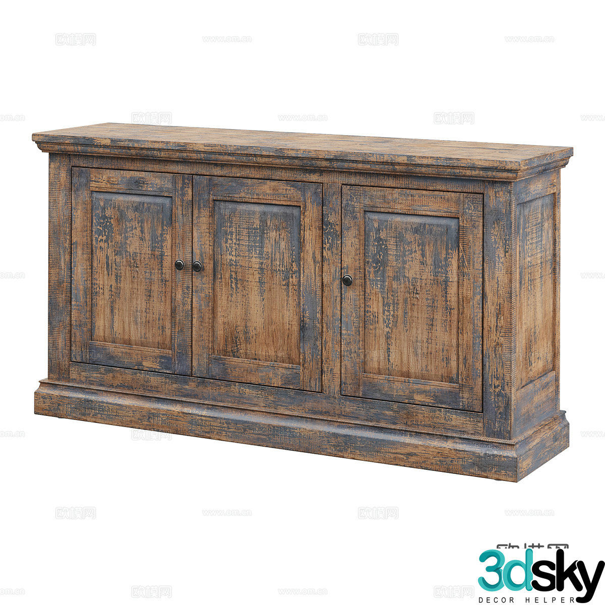Decorative cabinet 3d model